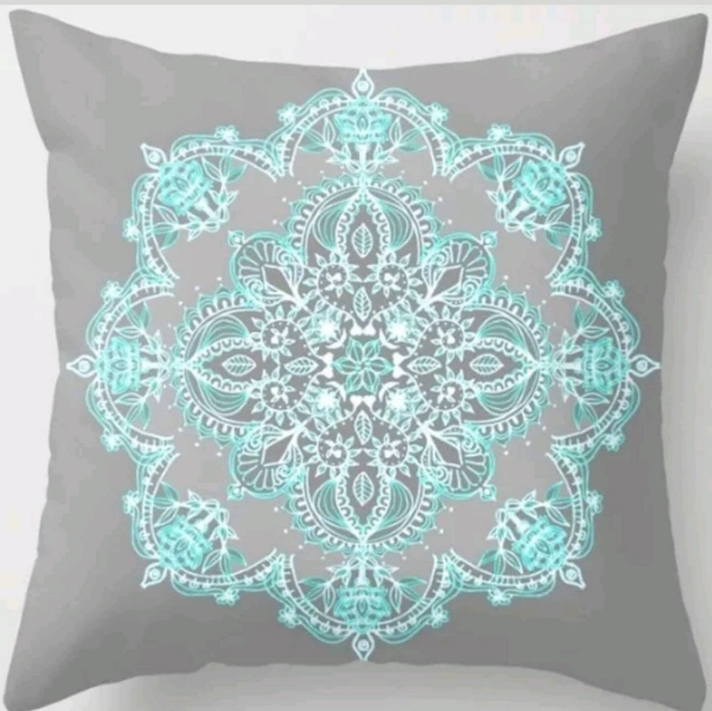 Mandala Throw Pillow